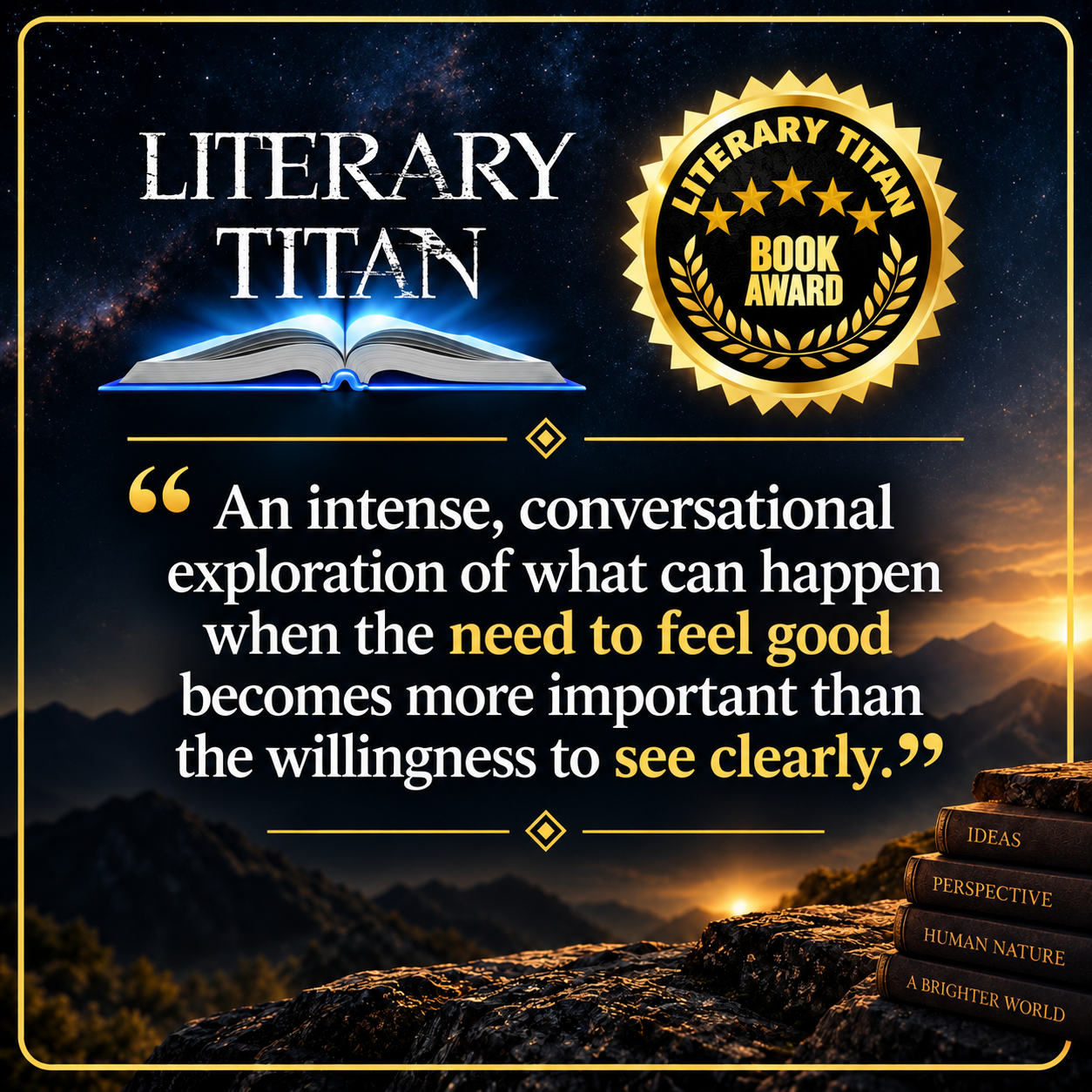 Literary Titan Book Award editorial recognition